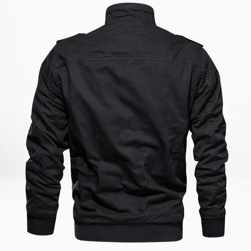 Veste D'hiver Pour Homme De Style Utilitaire Avec Doublure Isolante – Un Vêtement D'extérieur Pratique Pour Les Journées De Travail Et Les Activités De Plein Air