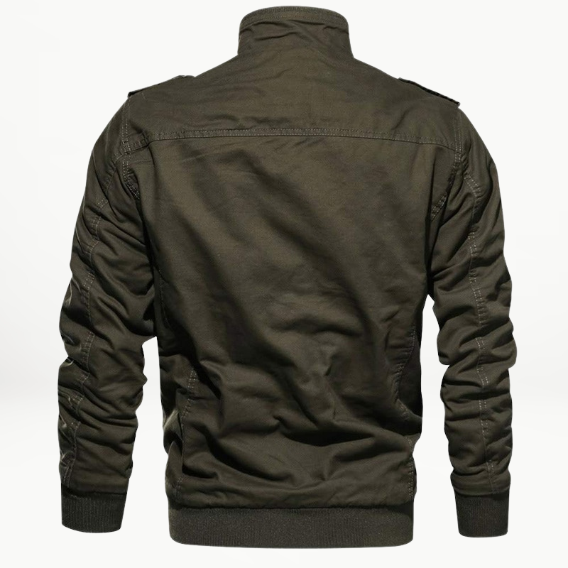 Veste D'hiver Pour Homme De Style Utilitaire Avec Doublure Isolante – Un Vêtement D'extérieur Pratique Pour Les Journées De Travail Et Les Activités De Plein Air
