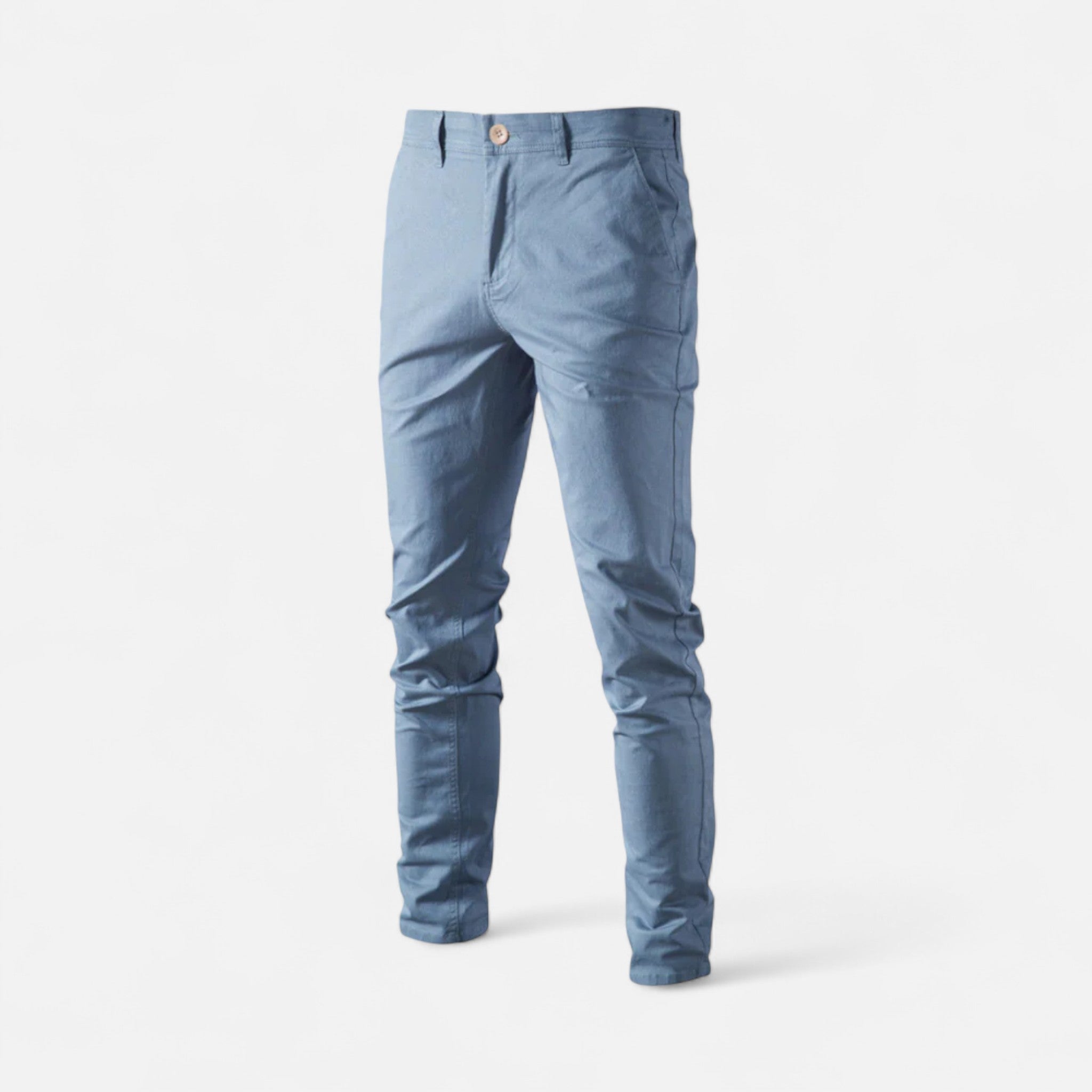 Modero | Chino homme en coton, coupe tailleur