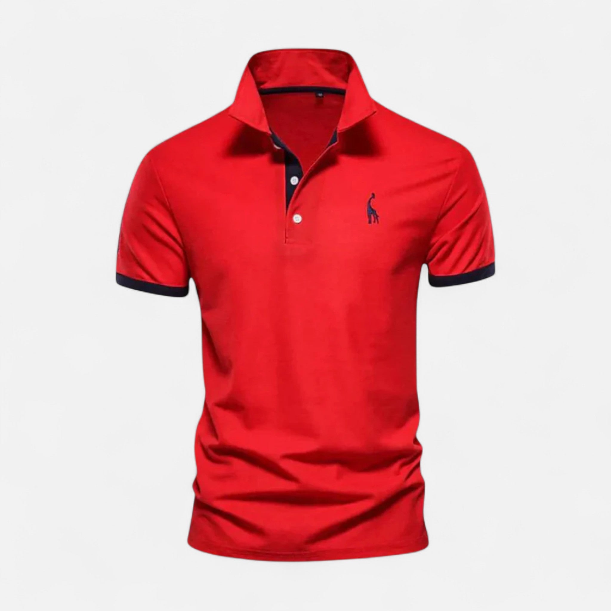 Modero | Polo homme en coton, col structuré