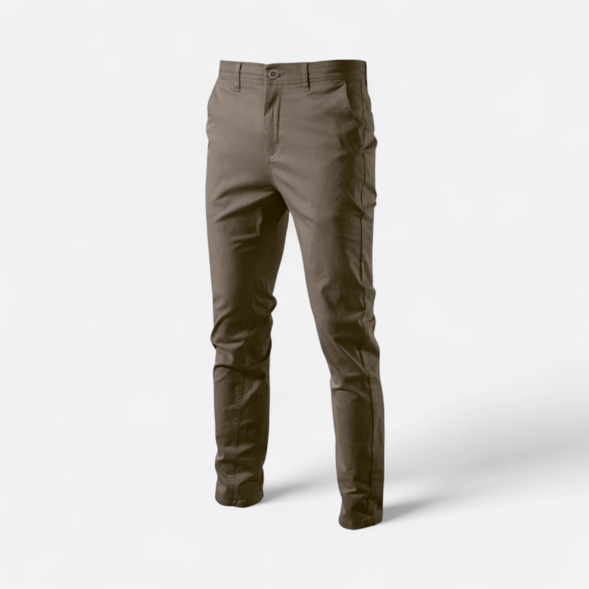 Modero | Chino homme en coton, coupe tailleur