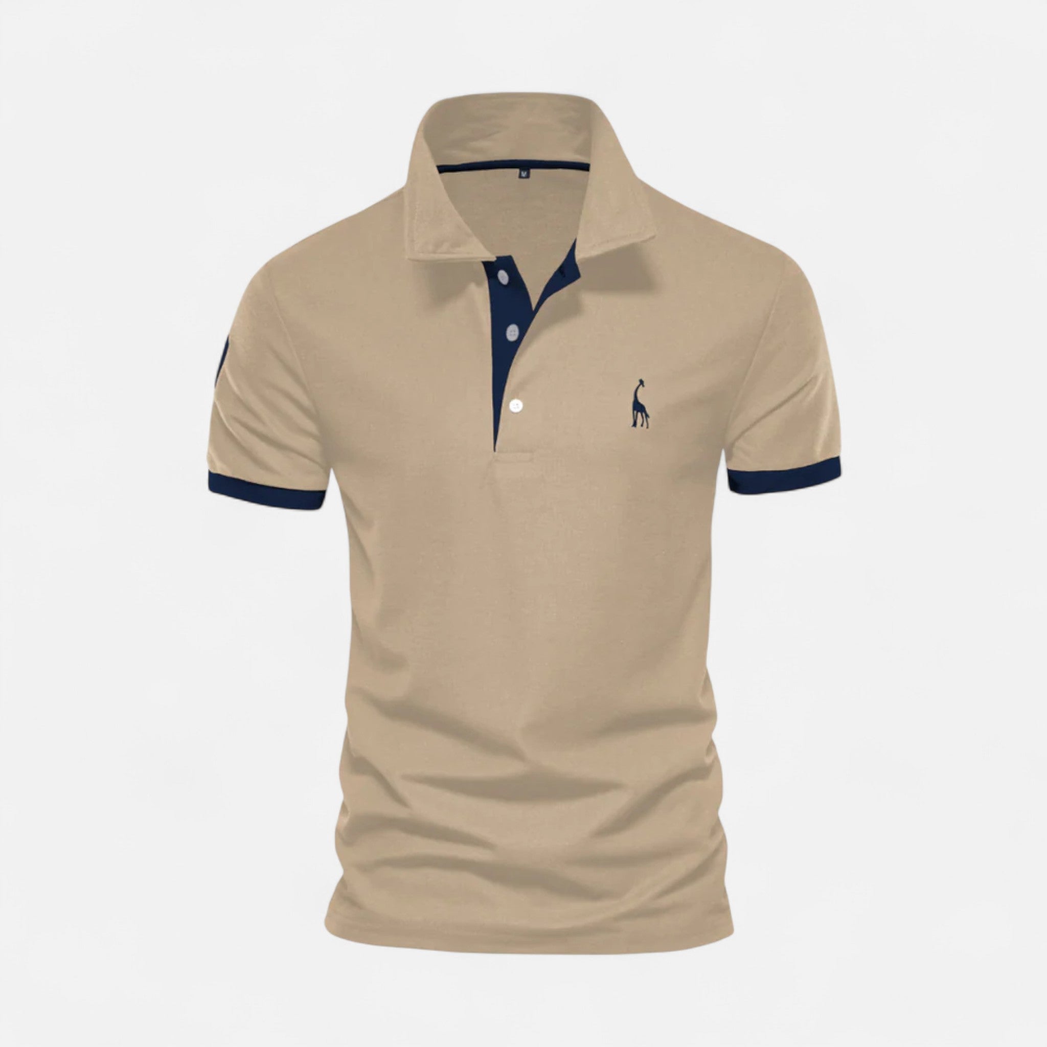 Modero | Polo homme en coton, col structuré