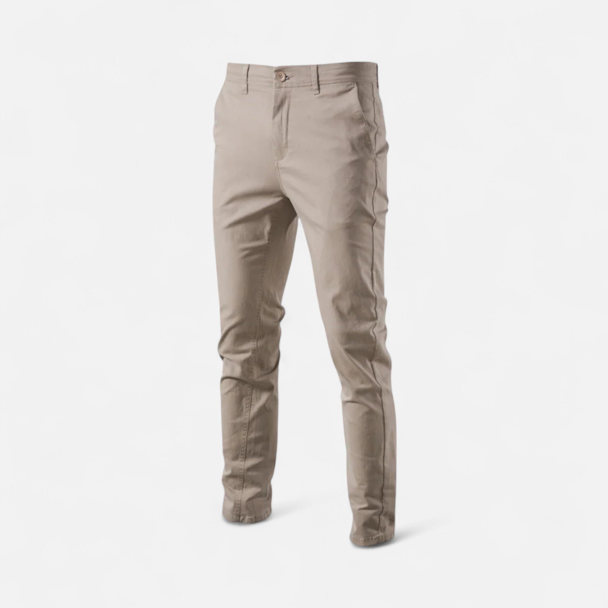 Modero | Chino homme en coton, coupe tailleur