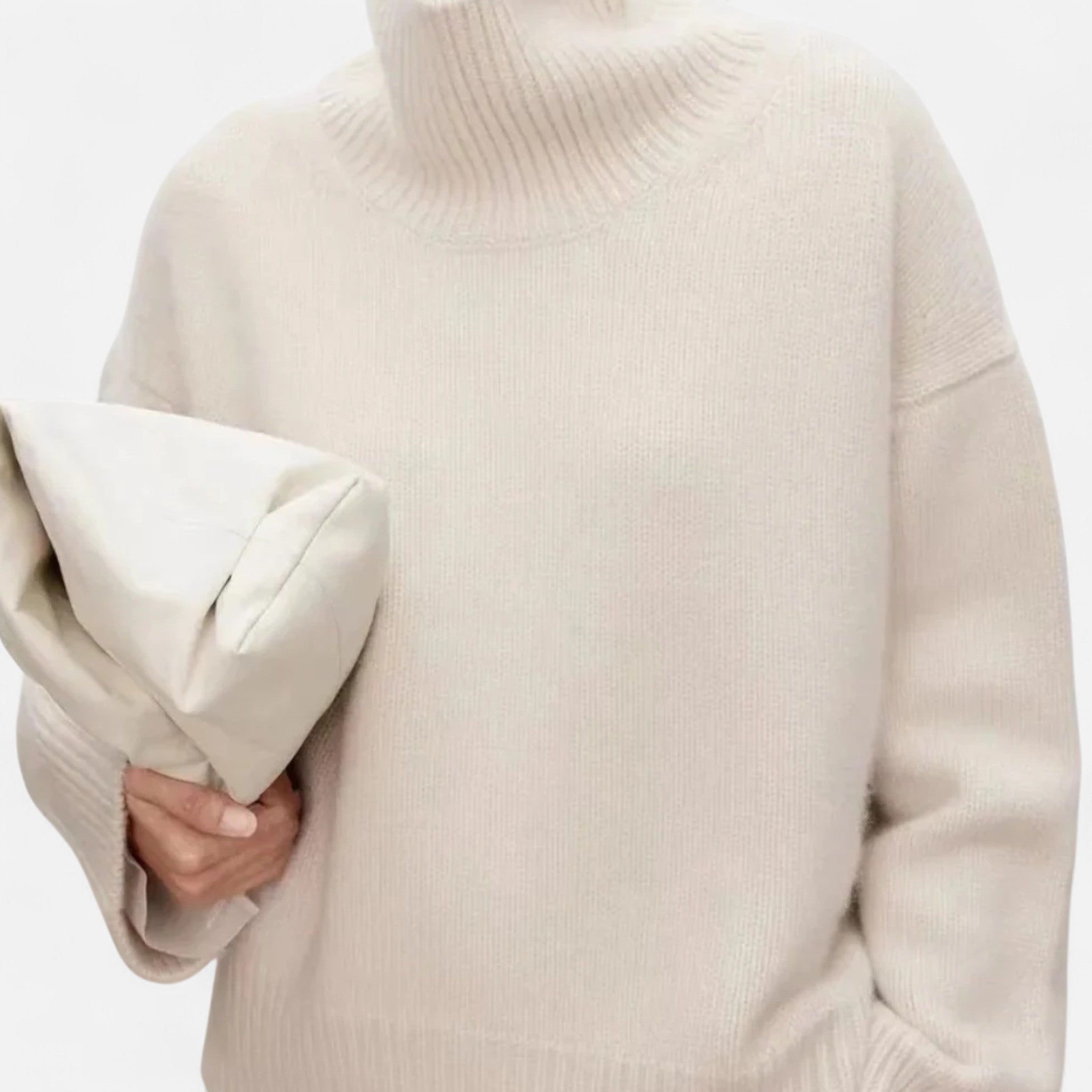 Modero | Pull femme à col roulé