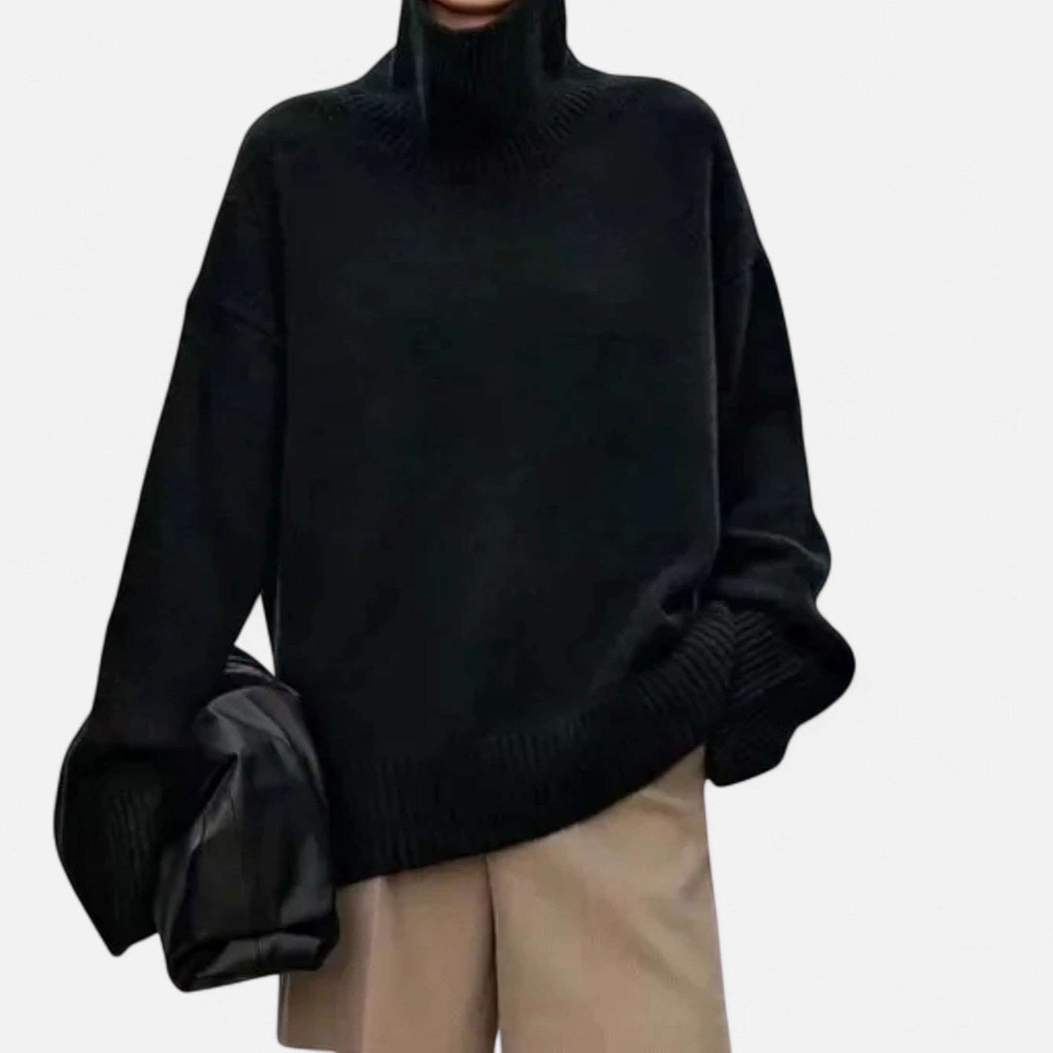 Modero | Pull femme à col roulé