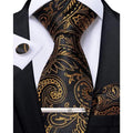 Ensemble Cravate Pour Homme À Motif Paisley : Un Accessoire Élégant Pour Les Mariages, Les Occasions Festives Et Les Événements Spéciaux
