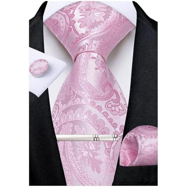Ensemble Cravate Pour Homme À Motif Paisley : Un Accessoire Élégant Pour Les Mariages, Les Occasions Festives Et Les Événements Spéciaux
