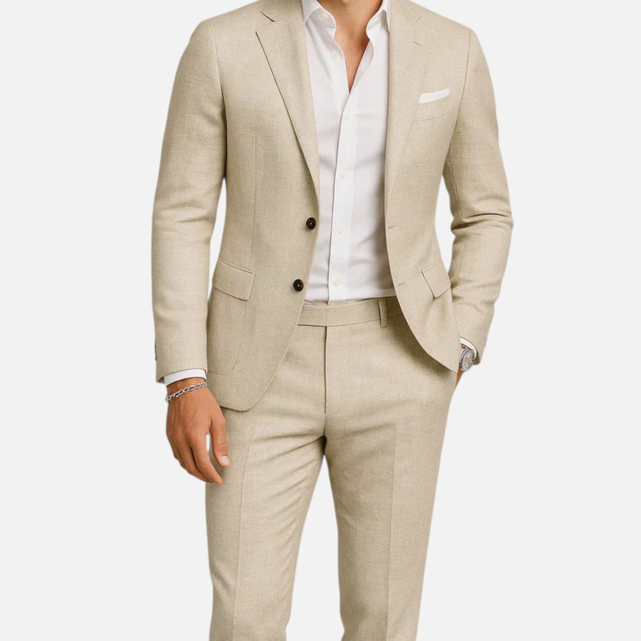 Modero | Costume homme estival, léger et respirant