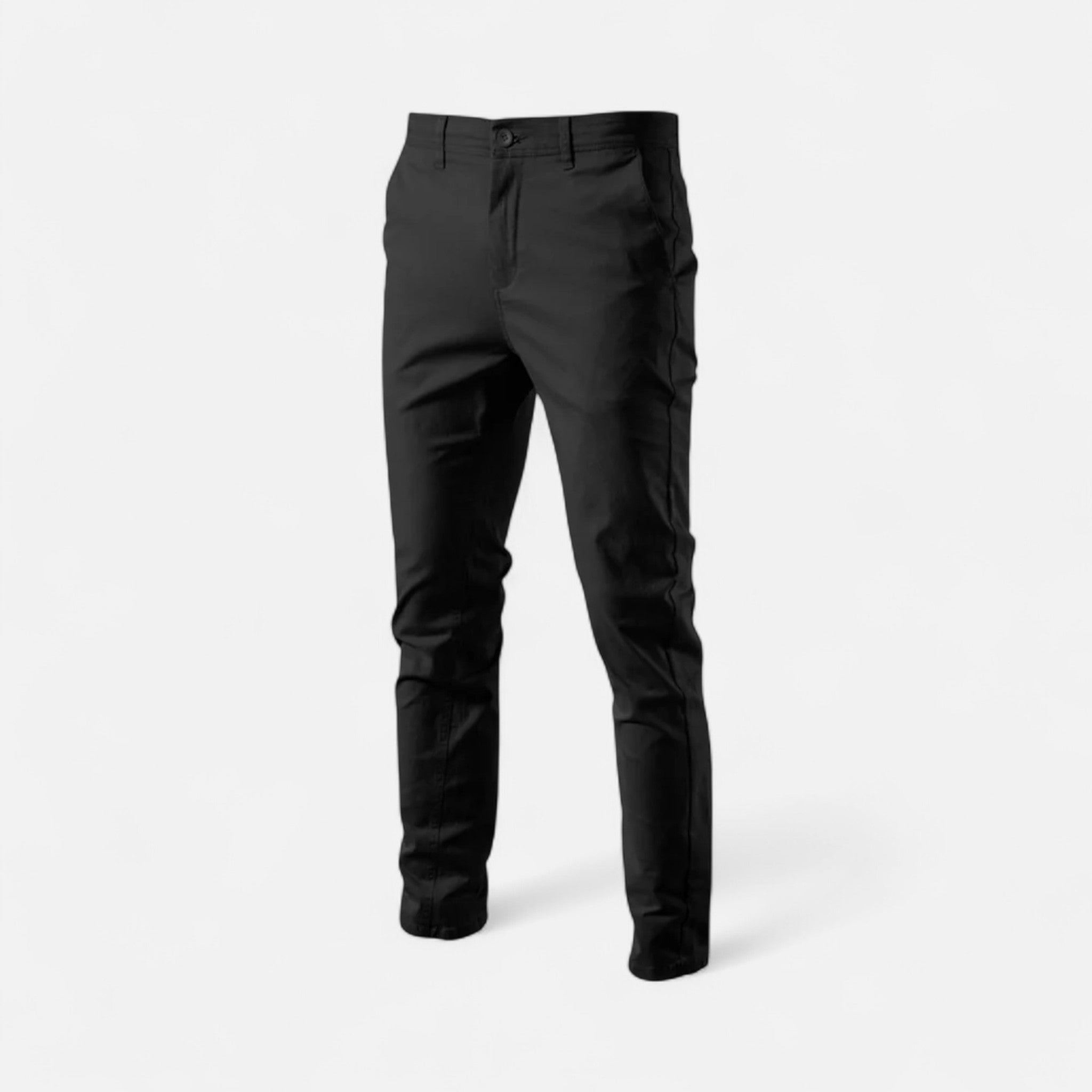 Modero | Chino homme en coton, coupe tailleur