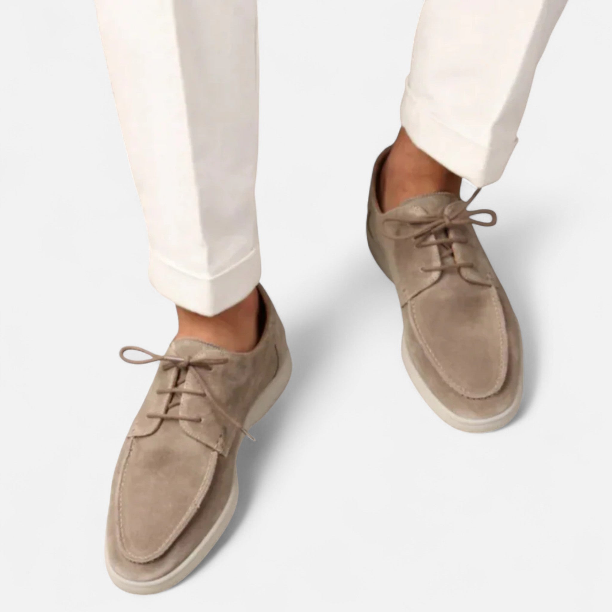 Modero | Chaussures homme à lacets, texture souple