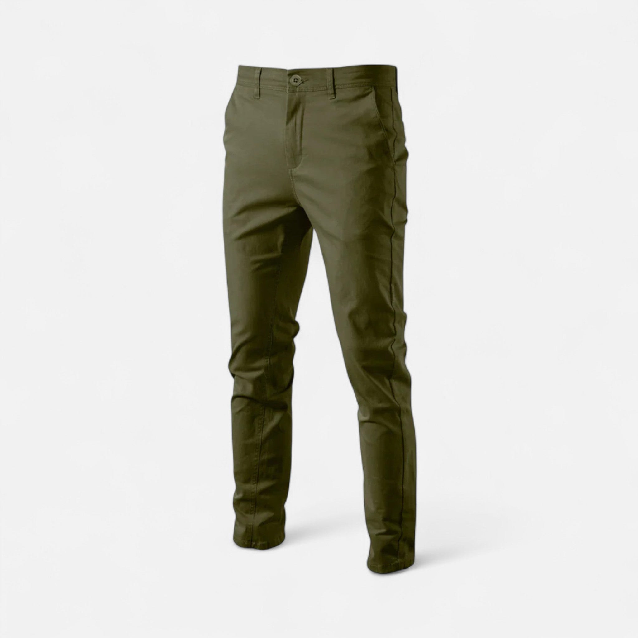 Modero | Chino homme en coton, coupe tailleur