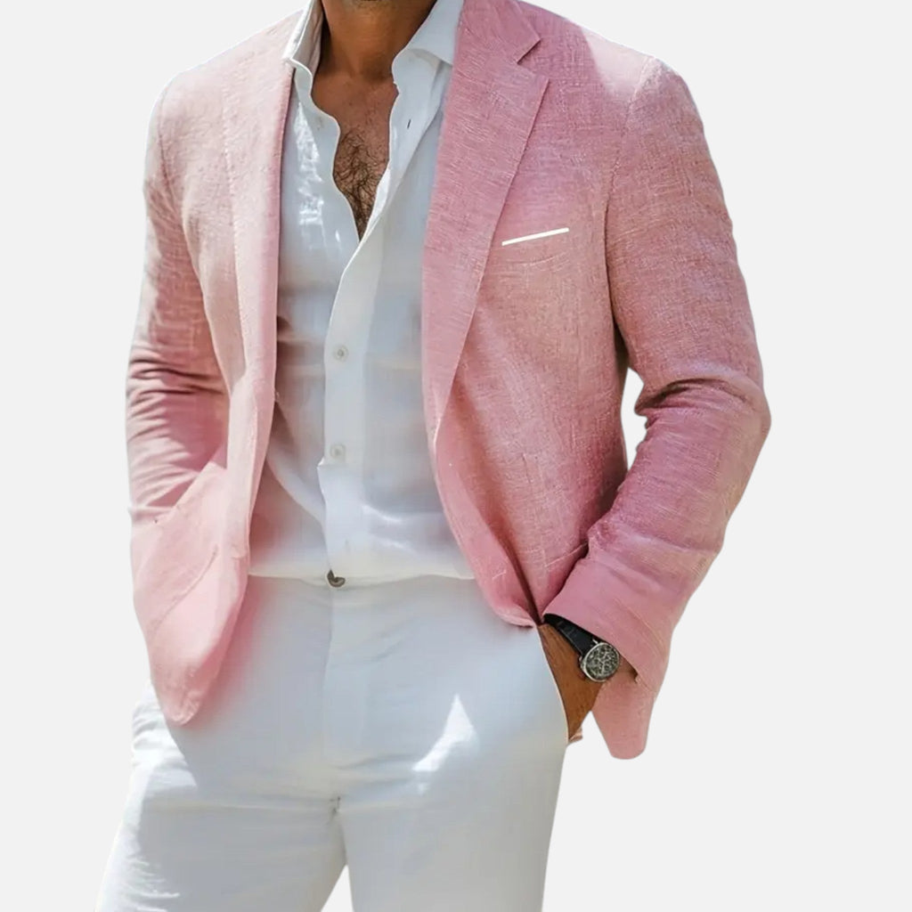 Modero | Blazer homme simple boutonnage, coupe structurée