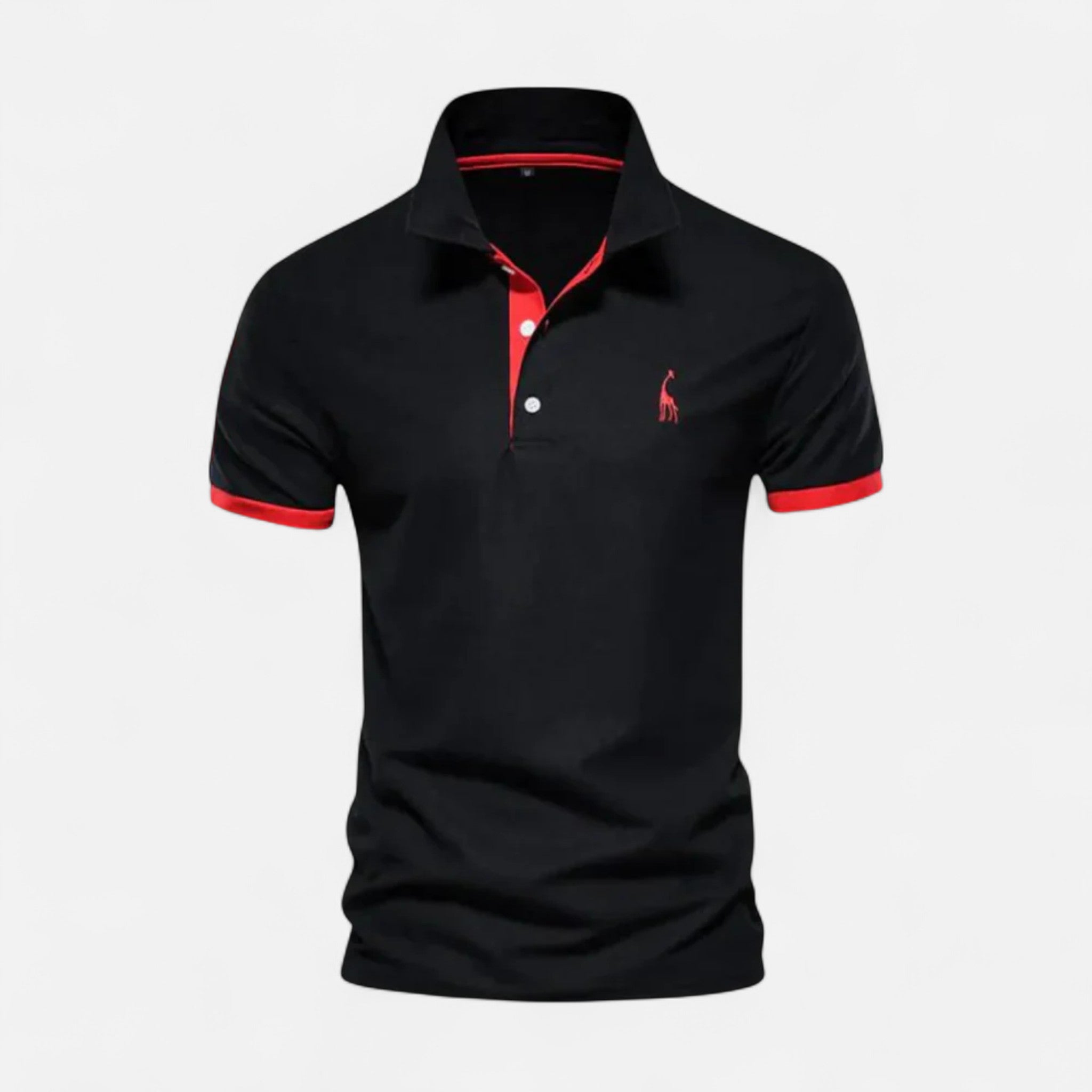 Modero | Polo homme en coton, col structuré