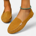 Modero | Mocassins femme à ornement métallique