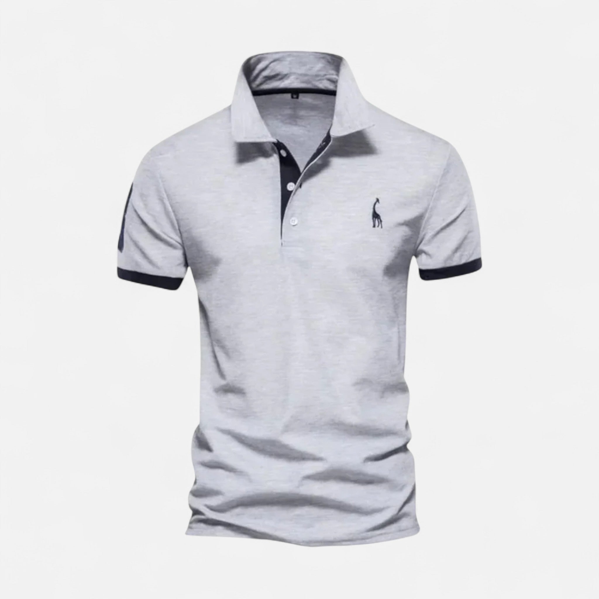 Modero | Polo homme en coton, col structuré