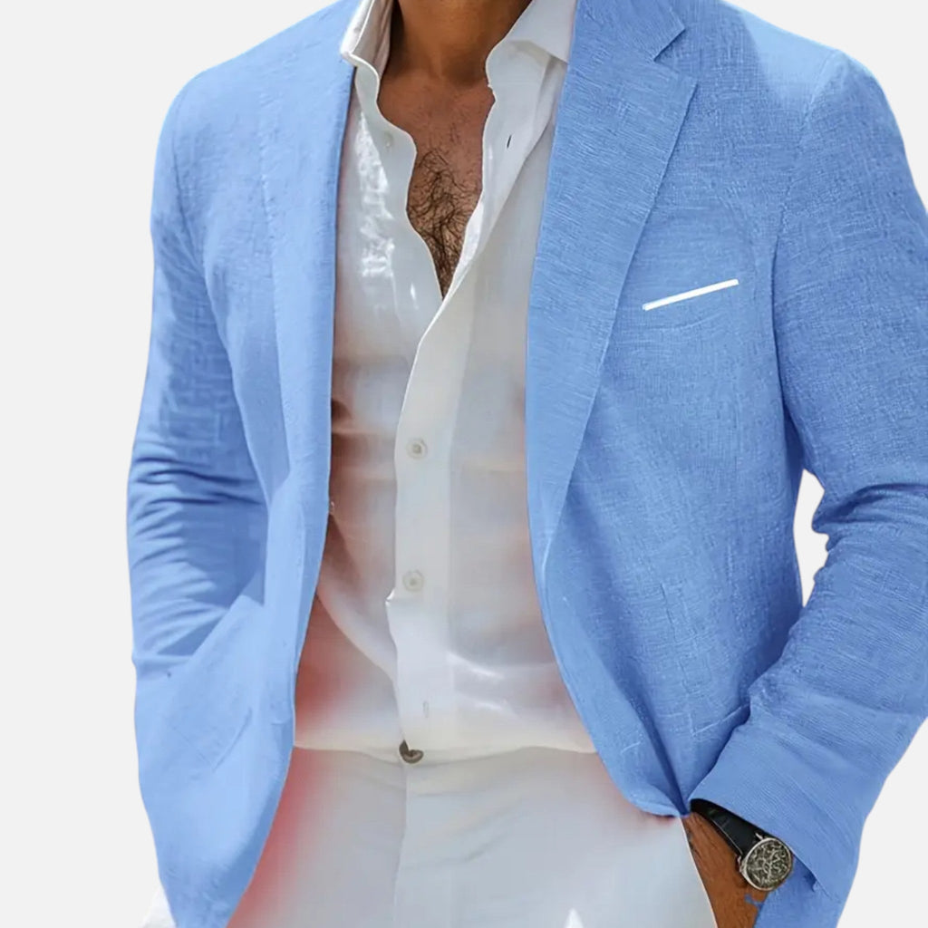 Modero | Blazer homme simple boutonnage, coupe structurée