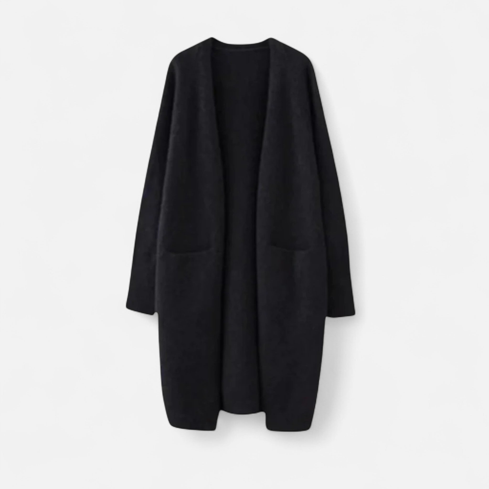 Modero | Cardigan long ouvert femme, coupe fluide