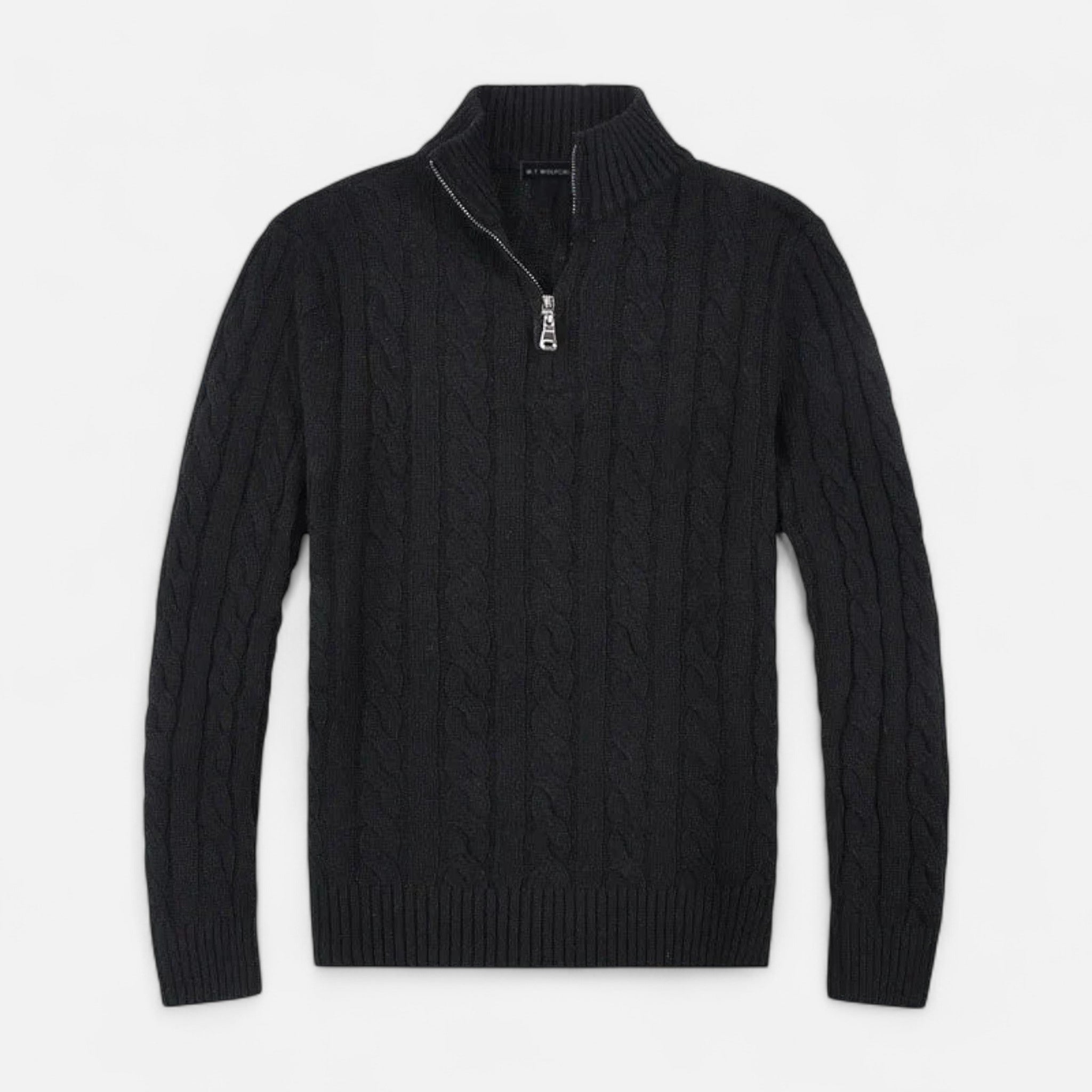 Modero | Pull homme demi-zip, style old money