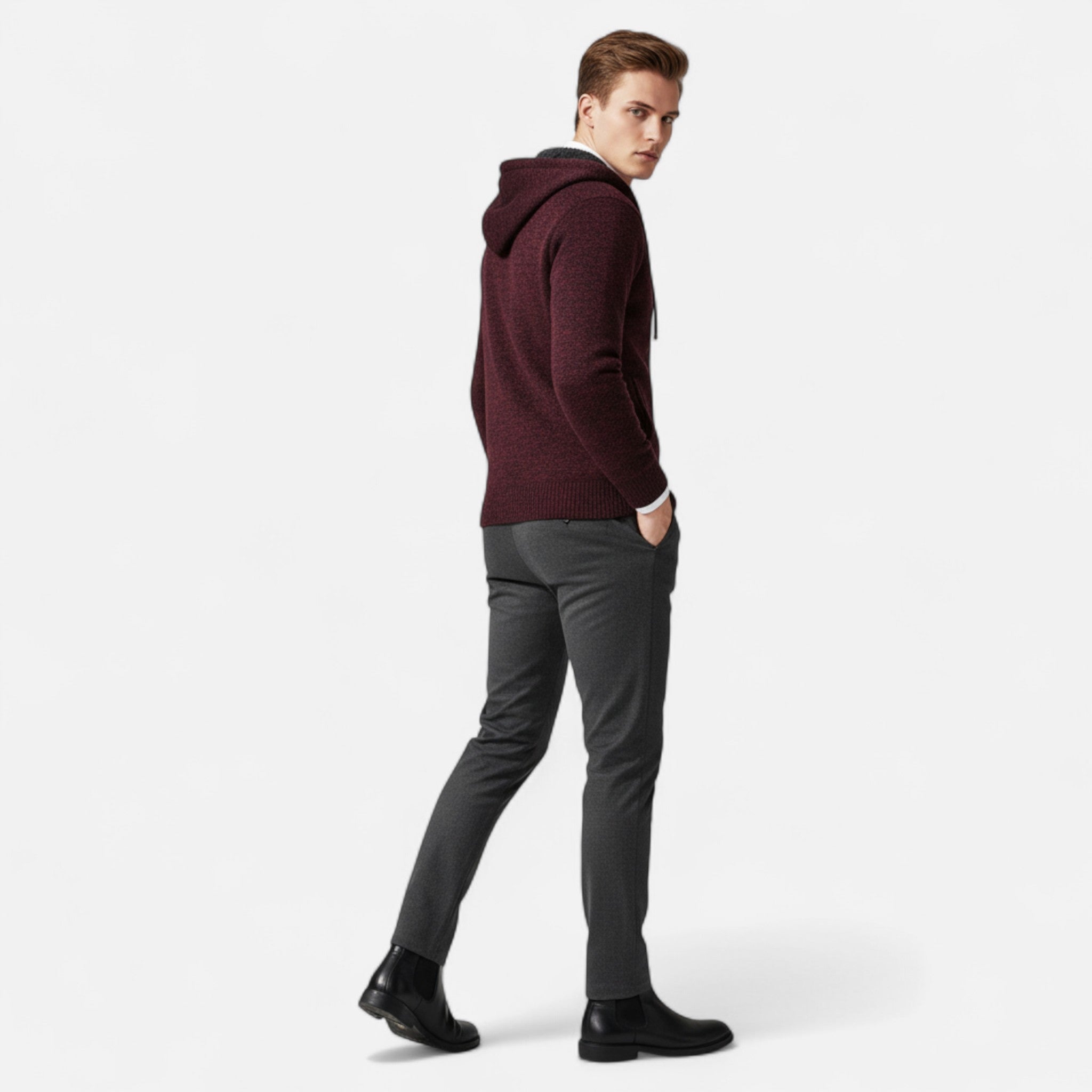 Modero | Gilet zippé homme, col montant ou à capuche