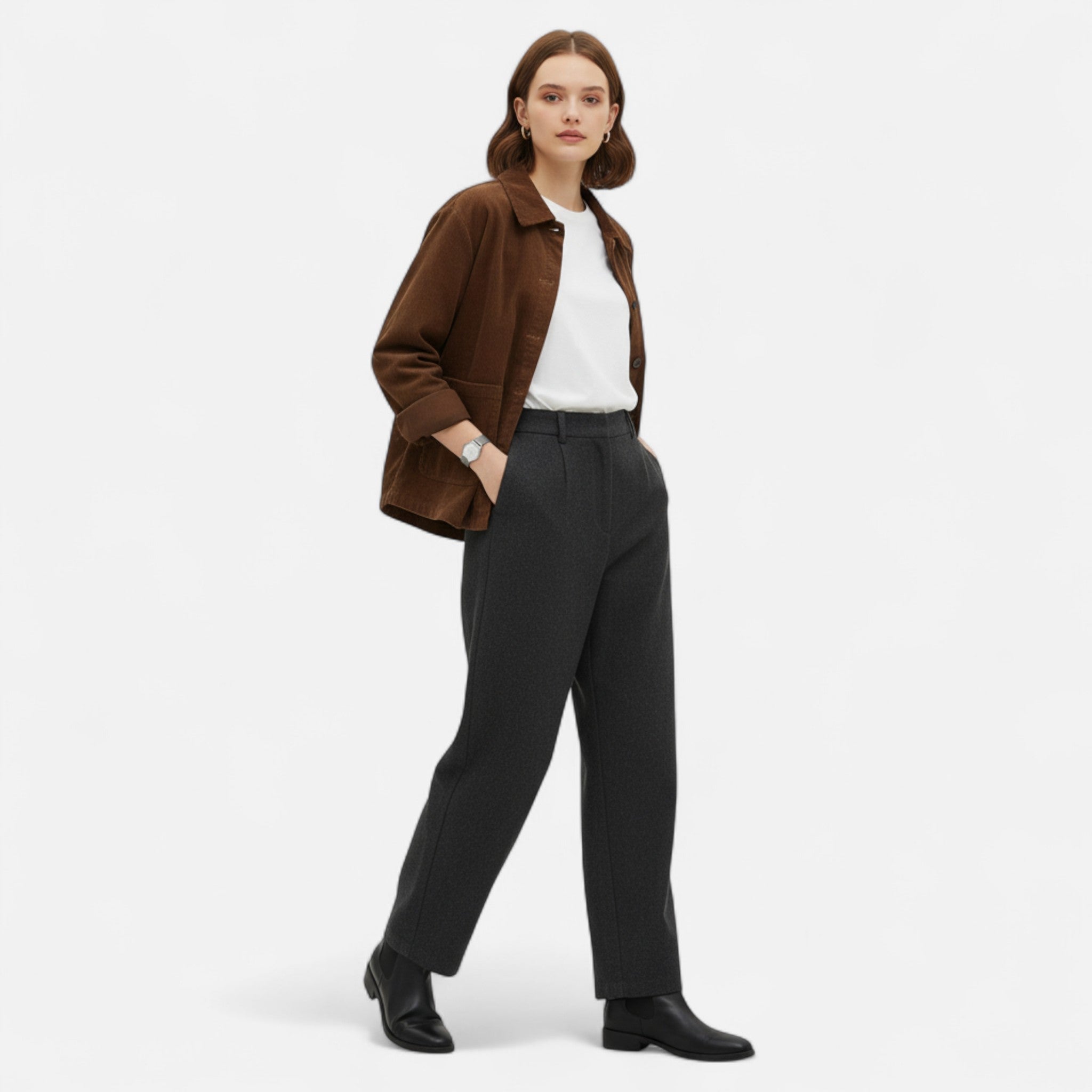 Modero | Veste courte femme, coupe raffinée