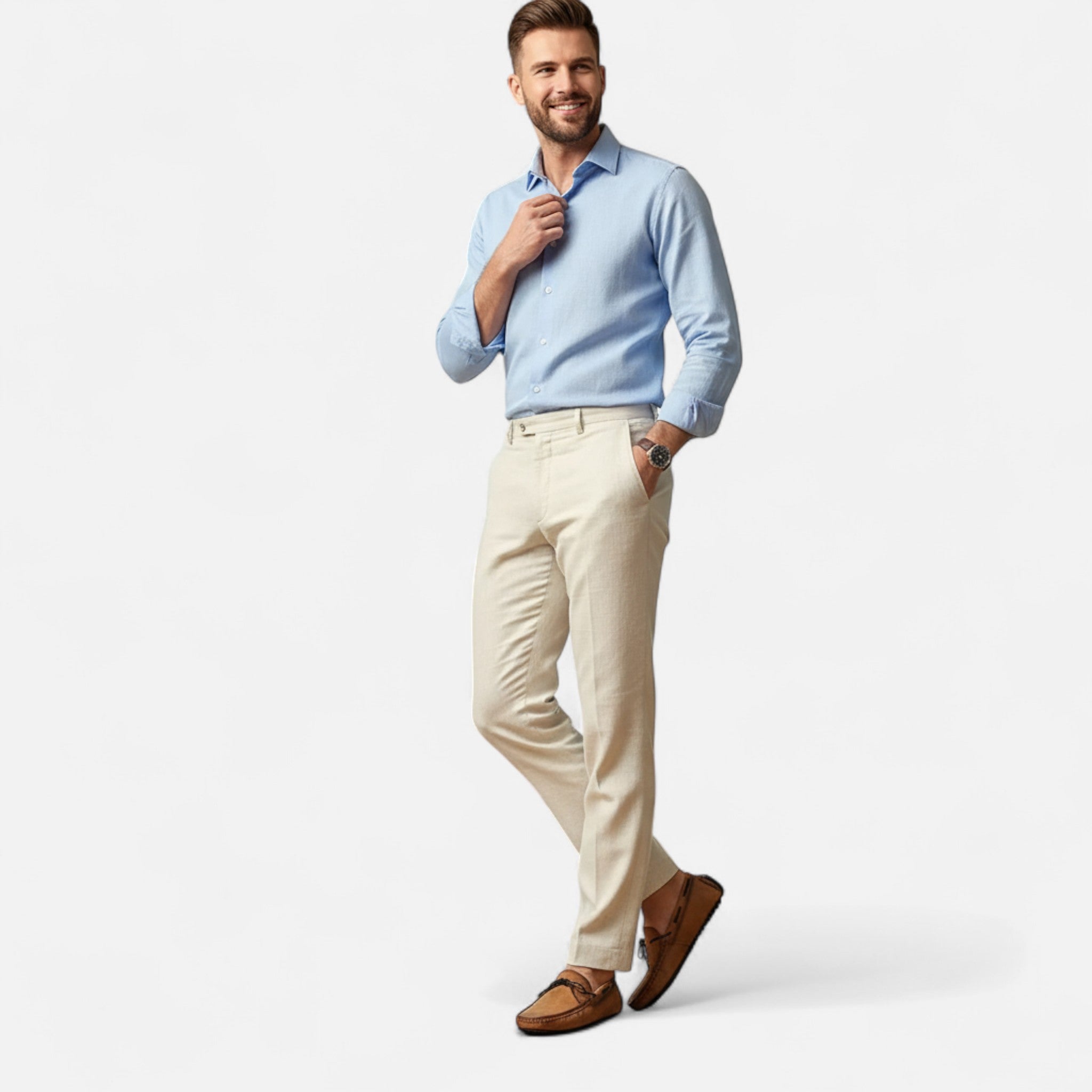 Modero | Mocassins homme à détail nœud