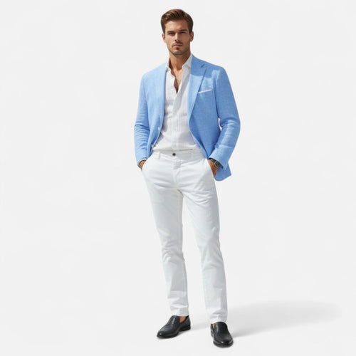 Modero | Blazer homme simple boutonnage, coupe structurée
