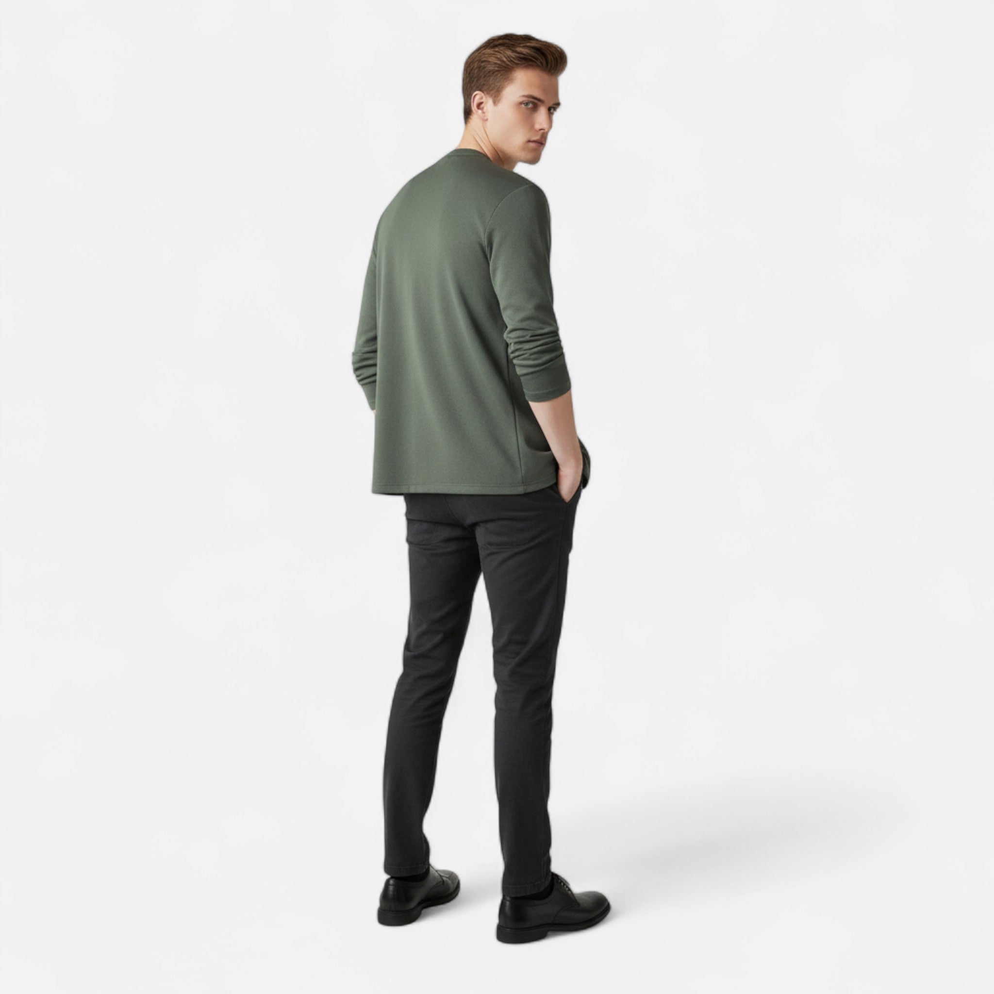 Modero | Cape-cardigan homme à manches longues