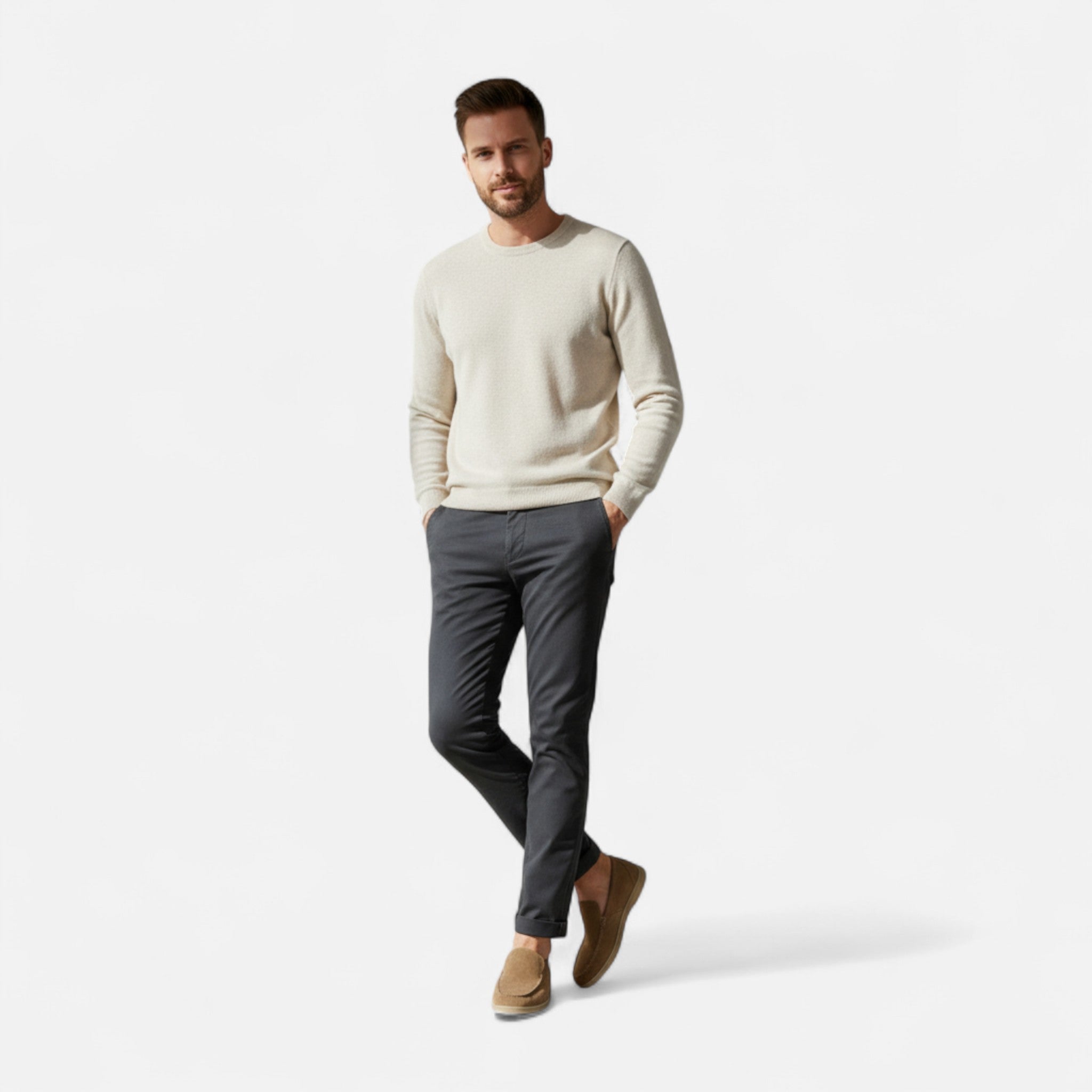 Modero | Mocassins homme à enfiler, style old money