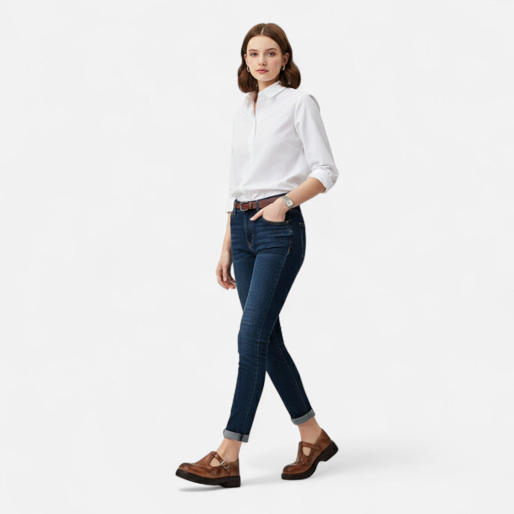 Modero | Escarpins Mary Jane femme, finition lustrée