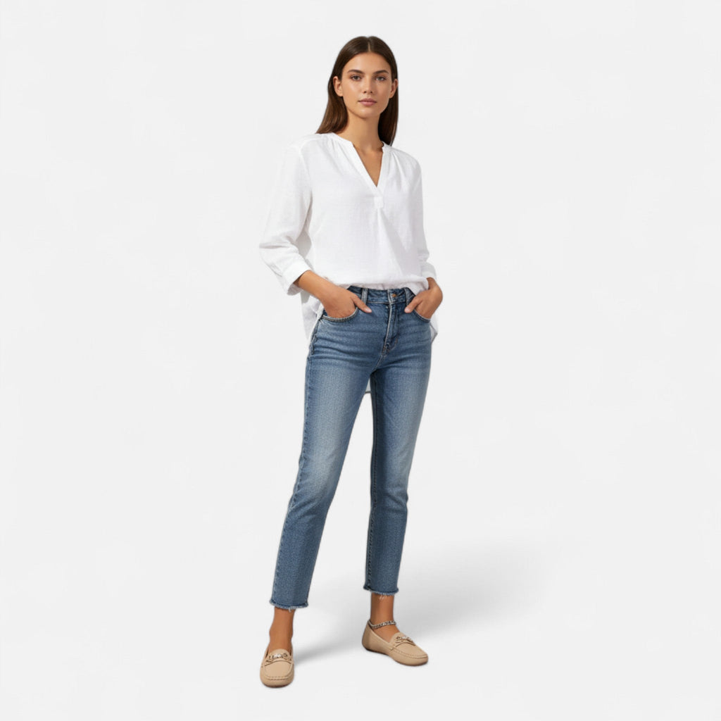 Modero | Mocassins femme à mors métallique