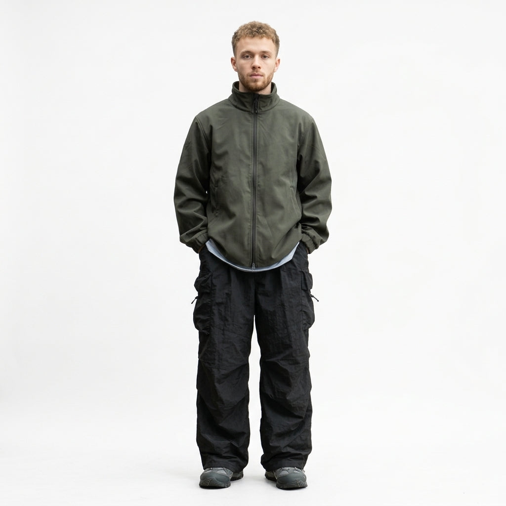 Pantalon Cargo Imperméable Pour Homme, À La Coupe Ample Et Doté De Nombreuses Poches : Un Pantalon Pratique Pour Les Activités De Plein Air