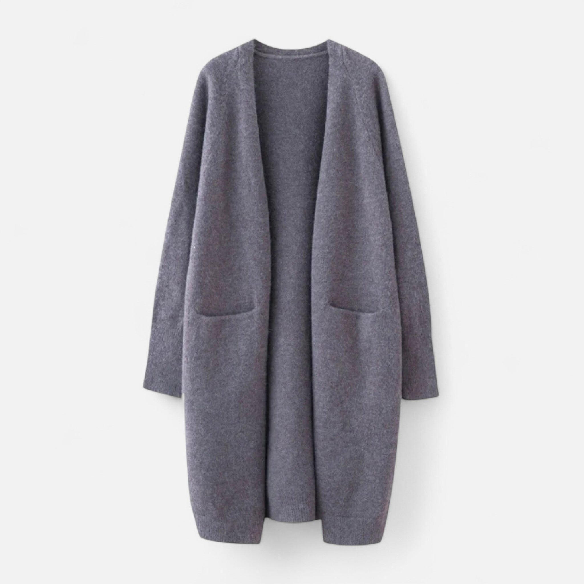 Modero | Cardigan long ouvert femme, coupe fluide