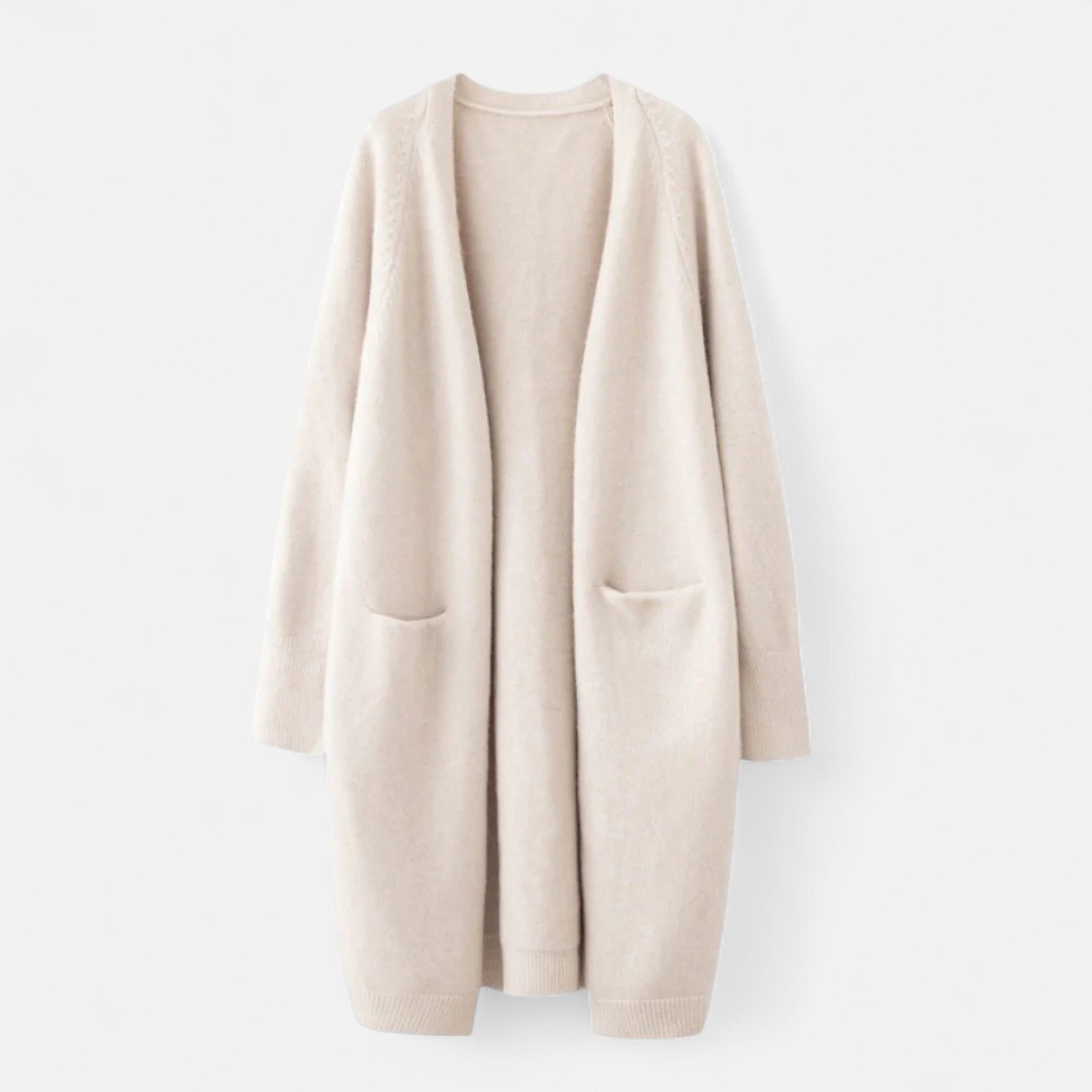 Modero | Cardigan long ouvert femme, coupe fluide