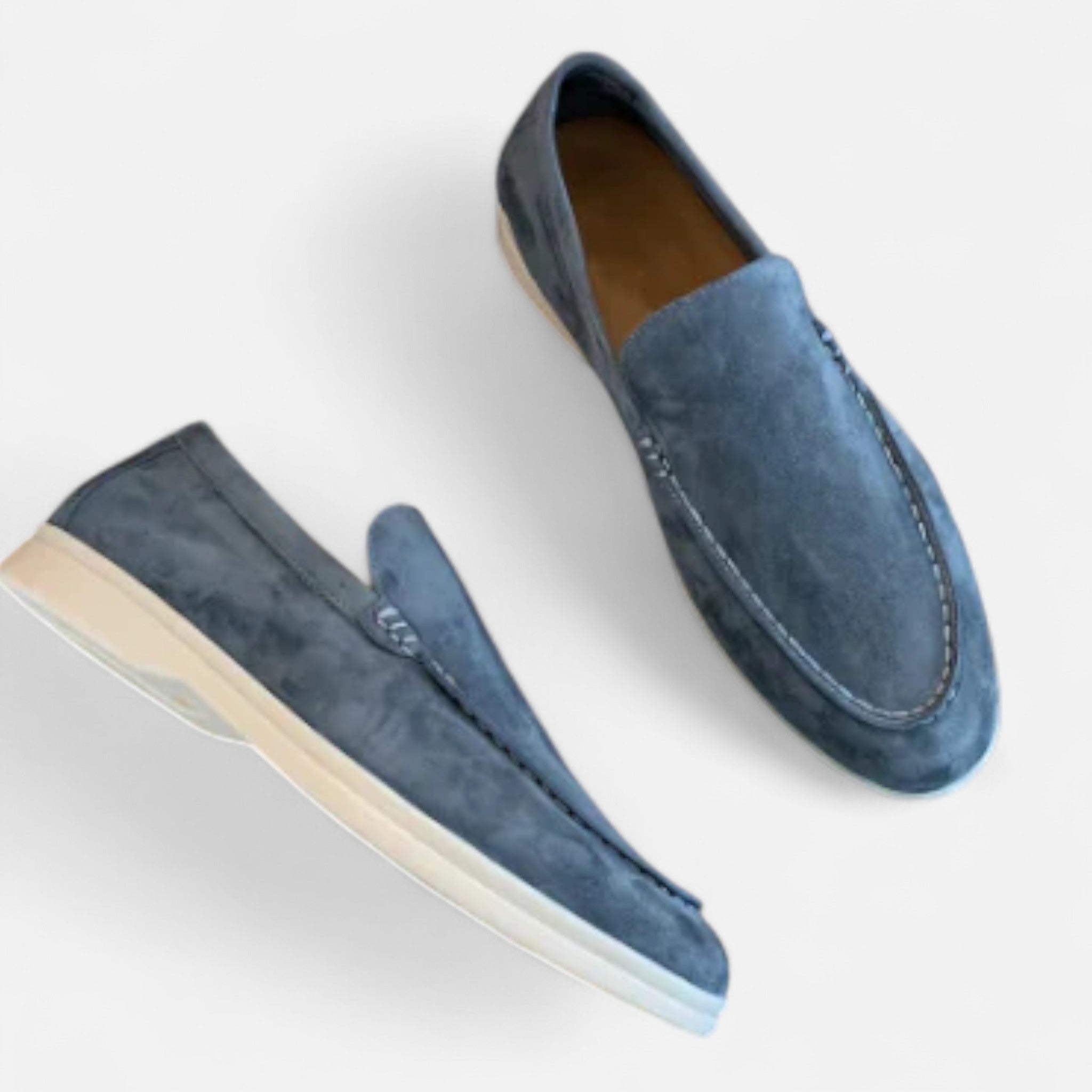 Modero | Mocassins homme à enfiler, texture souple