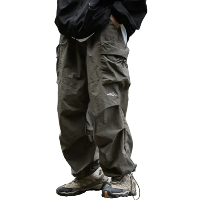 Pantalon Cargo Imperméable Pour Homme, À La Coupe Ample Et Doté De Nombreuses Poches : Un Pantalon Pratique Pour Les Activités De Plein Air