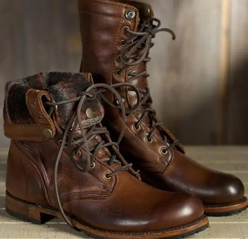 Bottes En Cuir Pour Femme, À La Coupe Souple Et Dotées D'une Doublure Douce : Des Bottes Confortables À Porter Toute La Journée Et Élégantes AU Quotidien