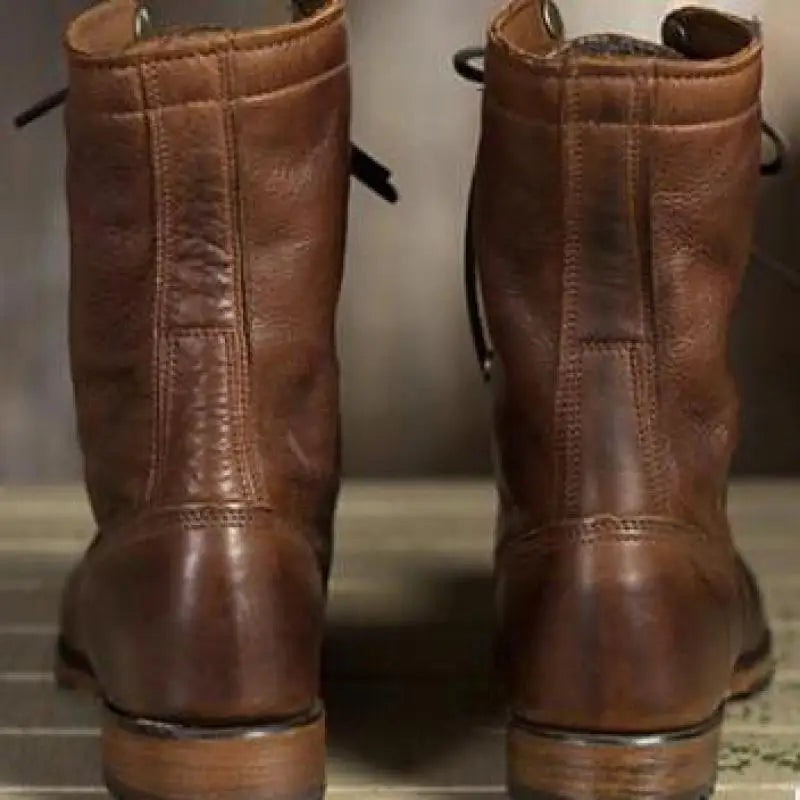 Bottes En Cuir Pour Femme, À La Coupe Souple Et Dotées D'une Doublure Douce : Des Bottes Confortables À Porter AU Quotidien, Toute La Journée