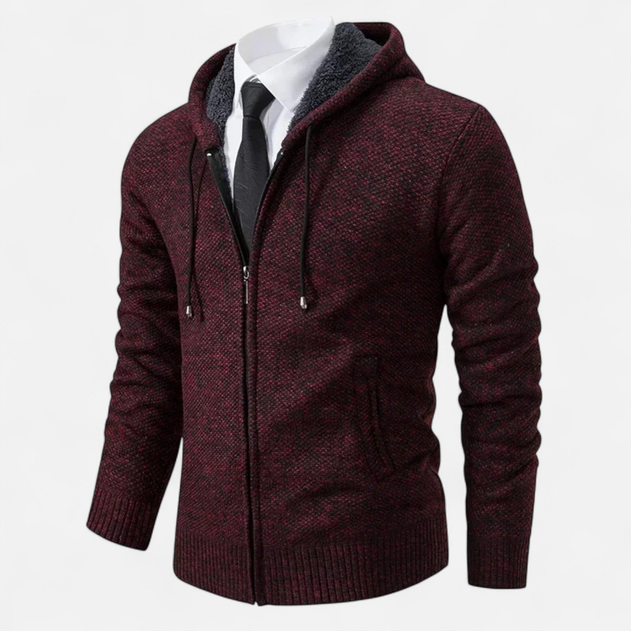Modero | Gilet zippé homme, col montant ou à capuche