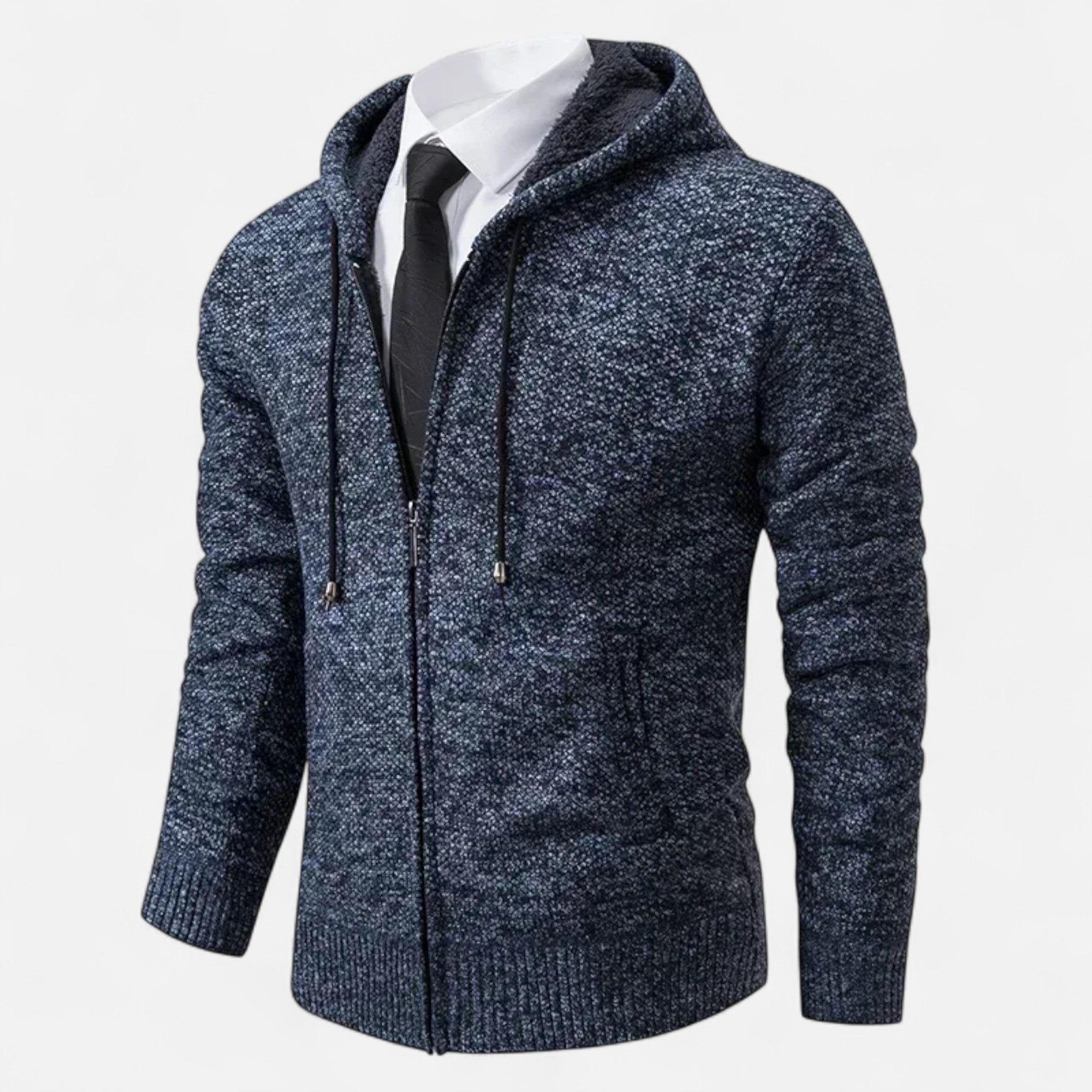 Modero | Gilet zippé homme, col montant ou à capuche