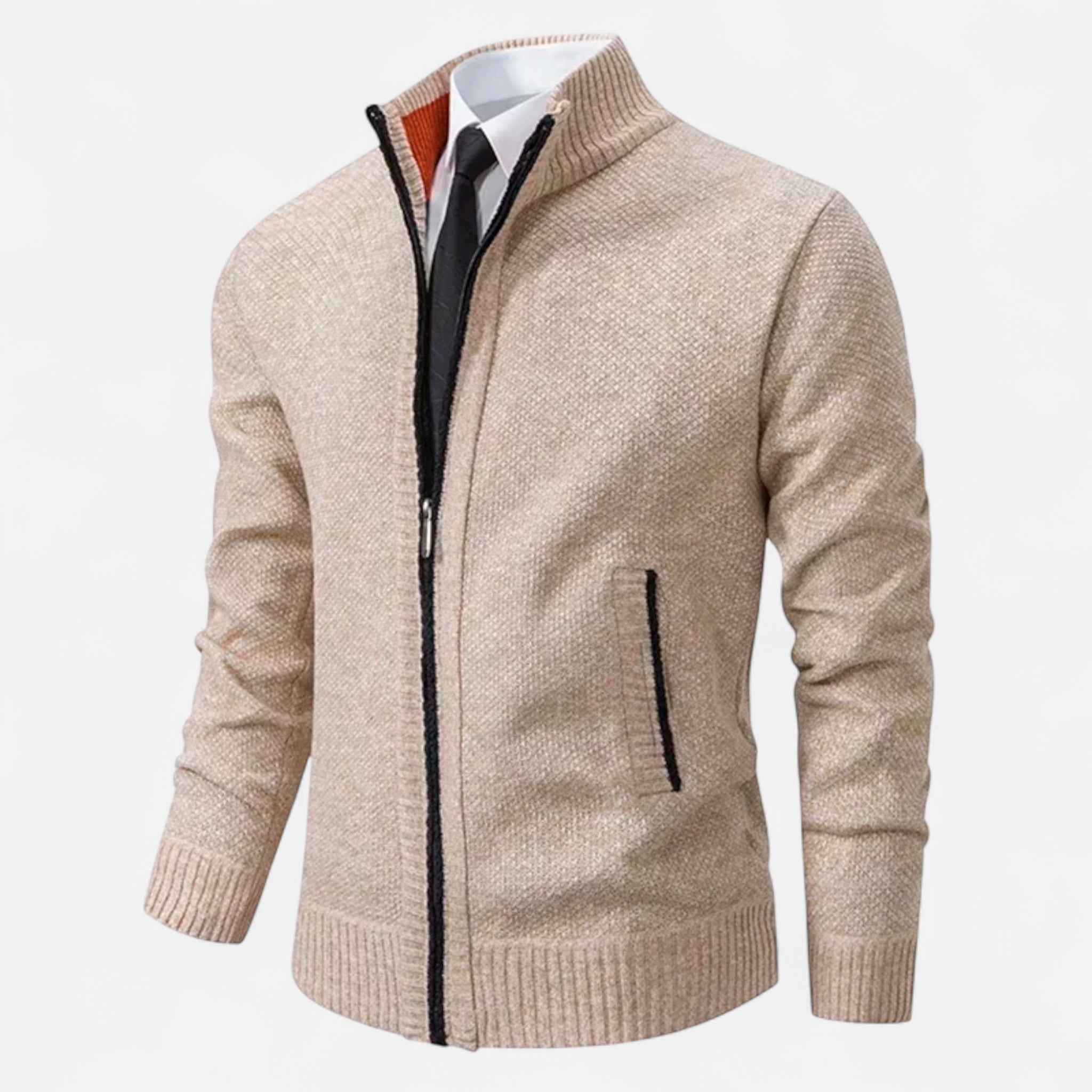 Modero | Gilet zippé homme, col montant ou à capuche