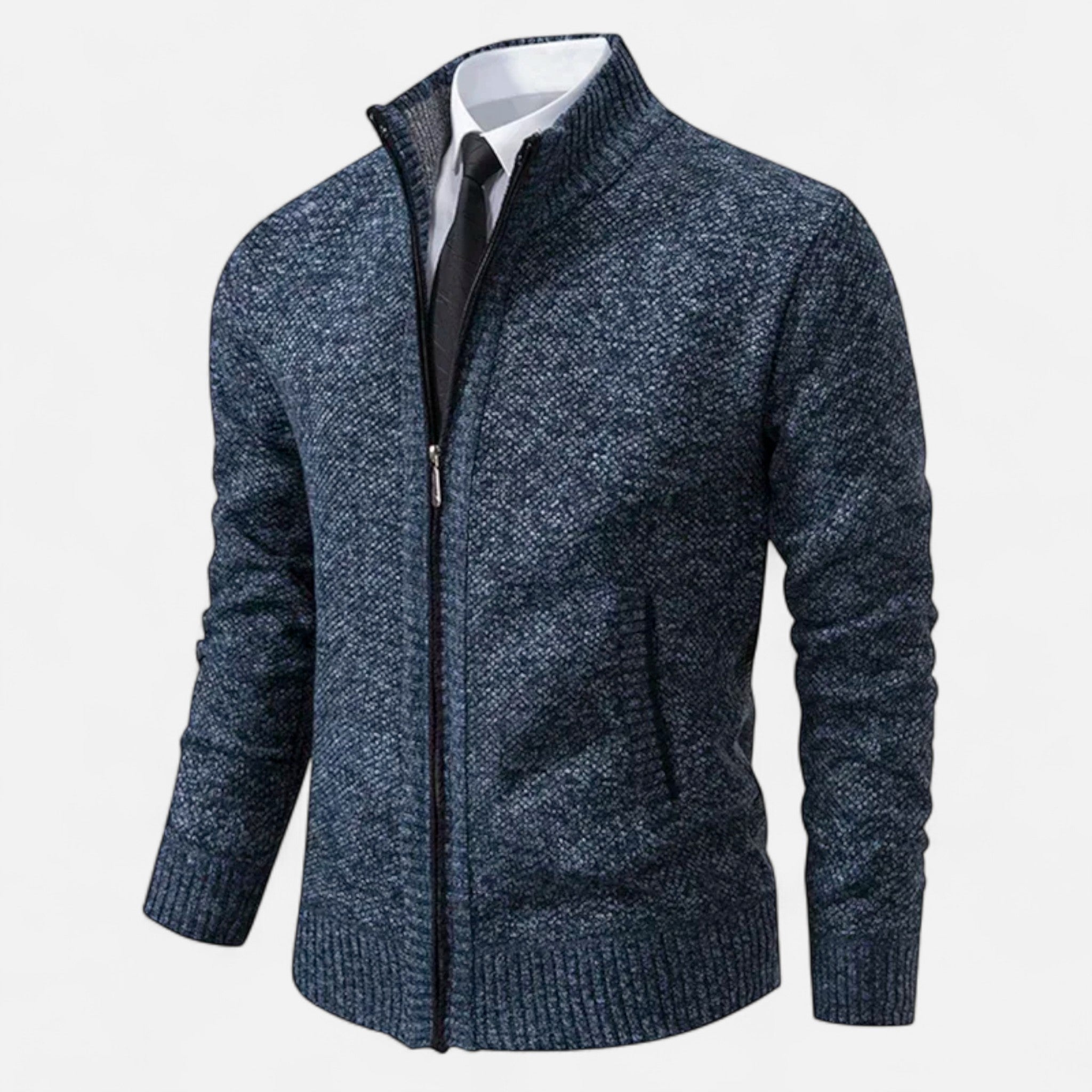 Modero | Gilet zippé homme, col montant ou à capuche
