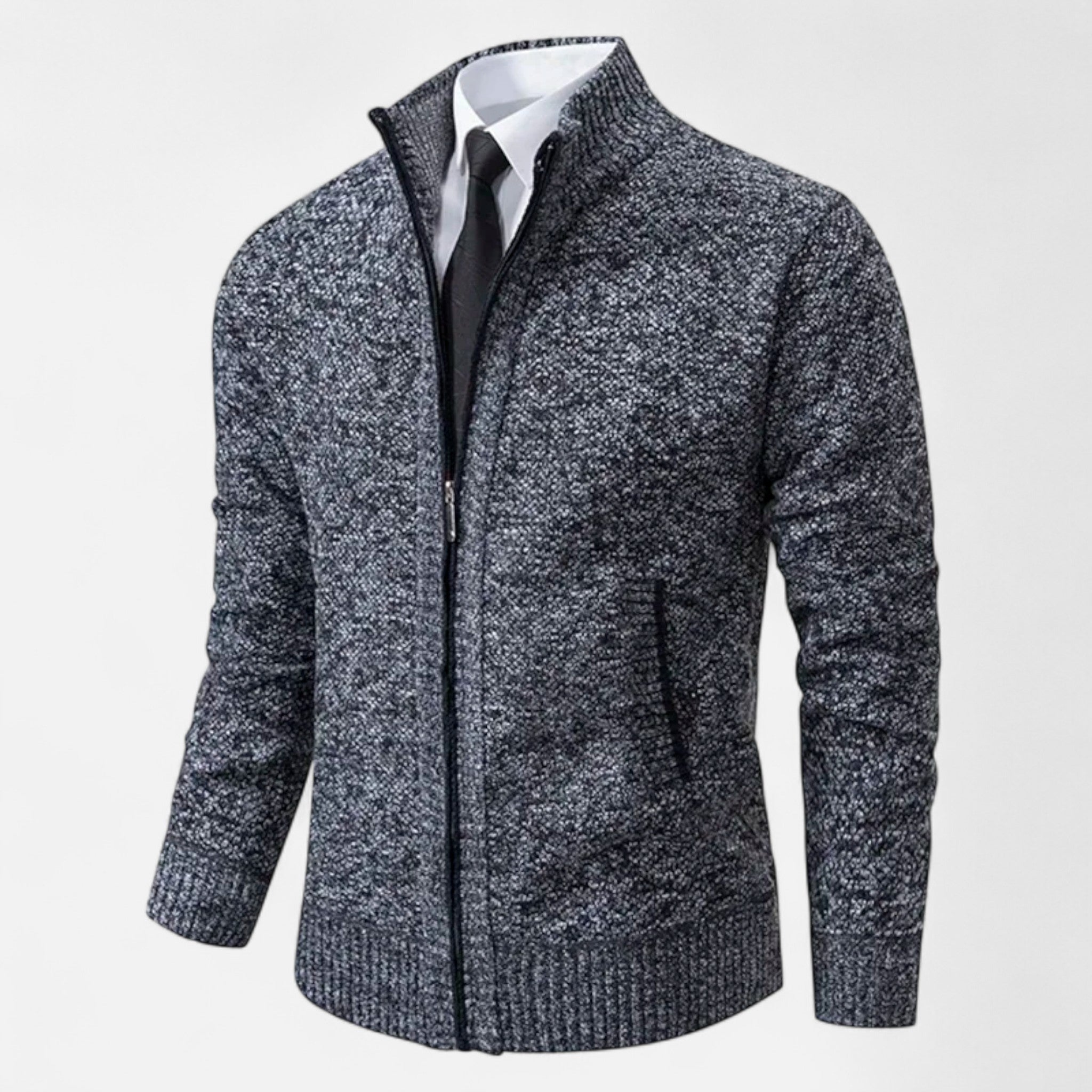 Modero | Gilet zippé homme, col montant ou à capuche