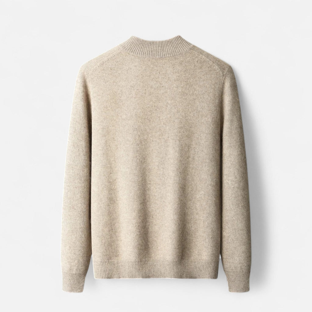 Modero | Cardigan zippé homme en maille fine