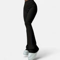 Modero | Leggings femme côtelés, taille haute