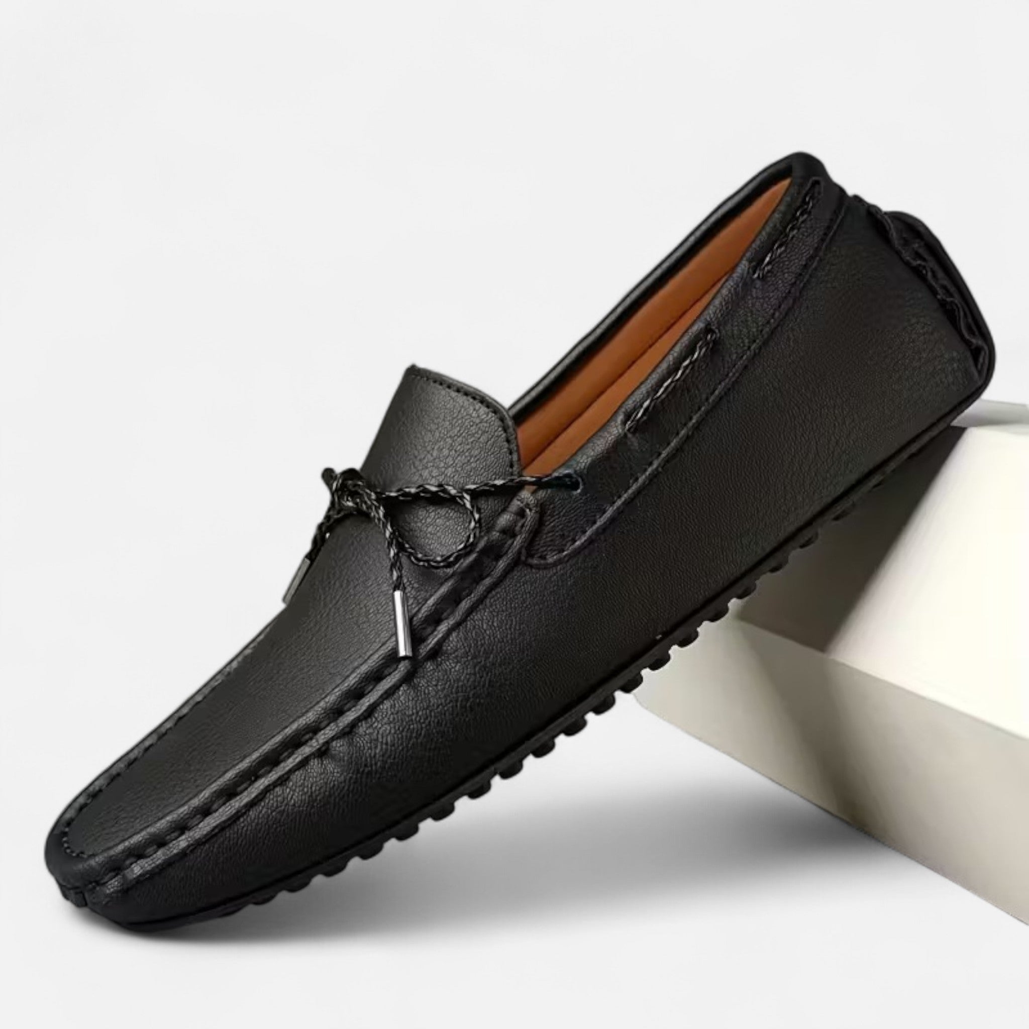 Modero | Mocassins homme à détail nœud