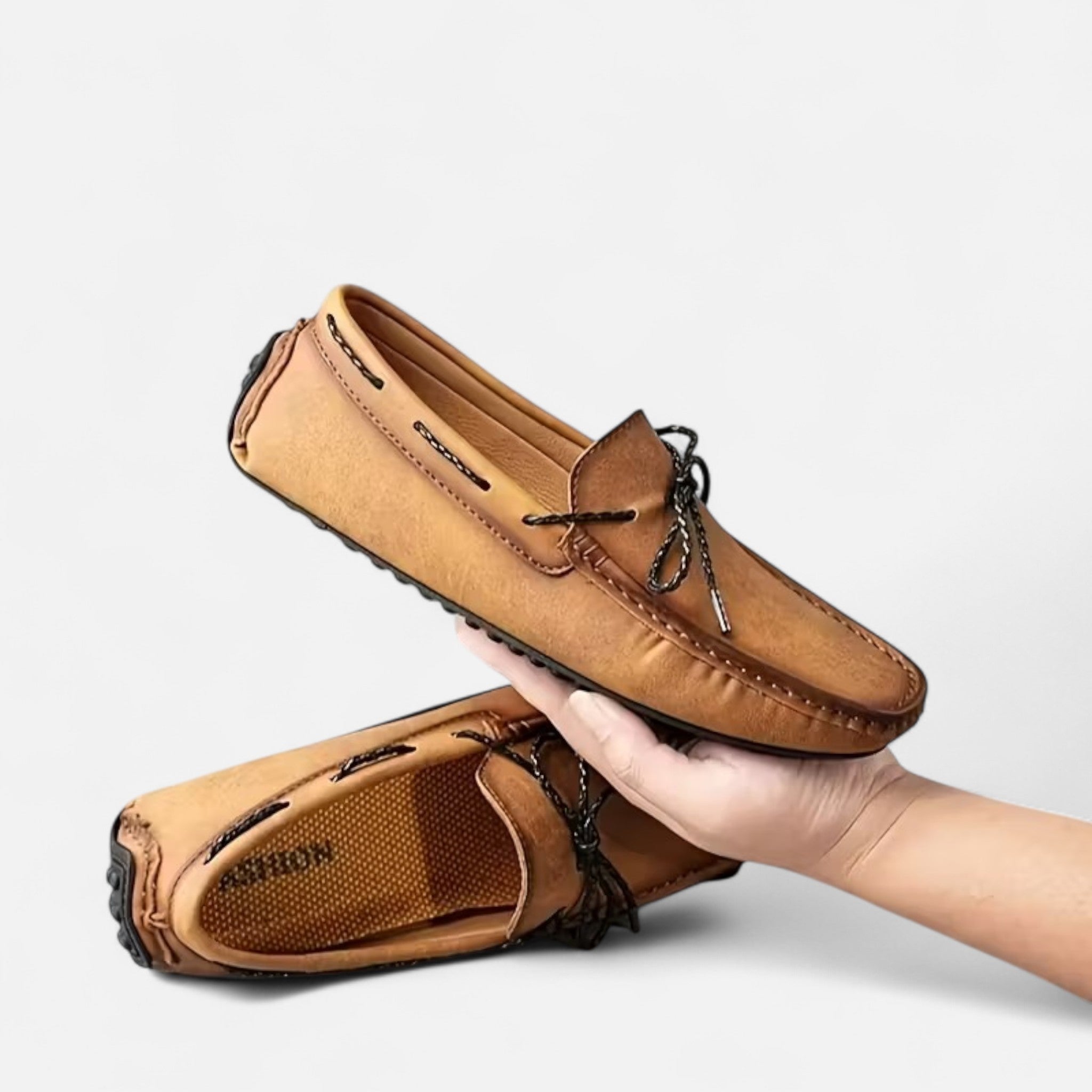 Modero | Mocassins homme à détail nœud