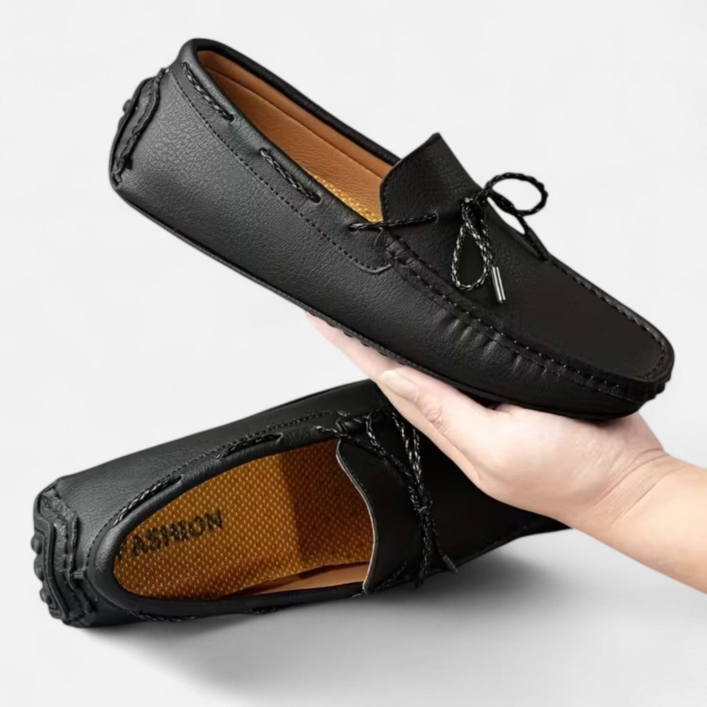 Modero | Mocassins homme à détail nœud