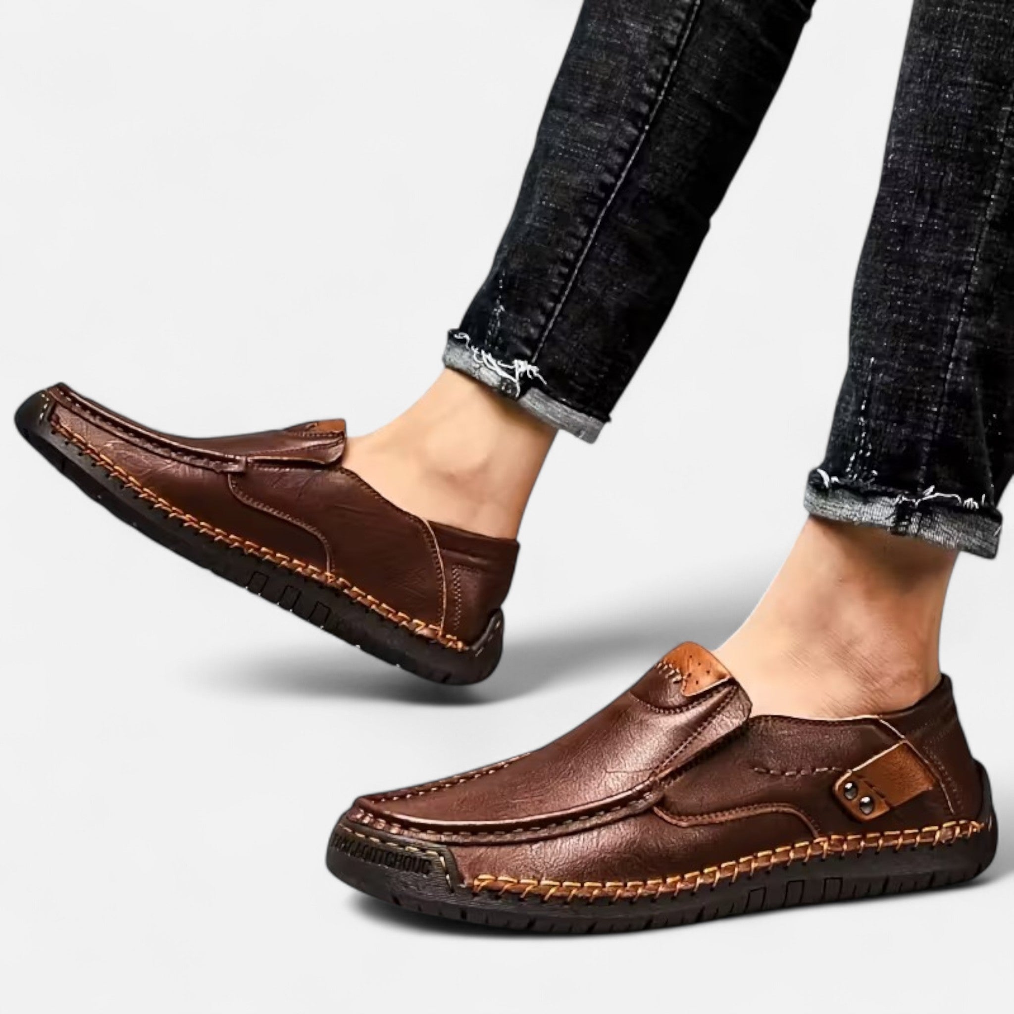 Modero | Chaussures homme à enfiler, semelle légère
