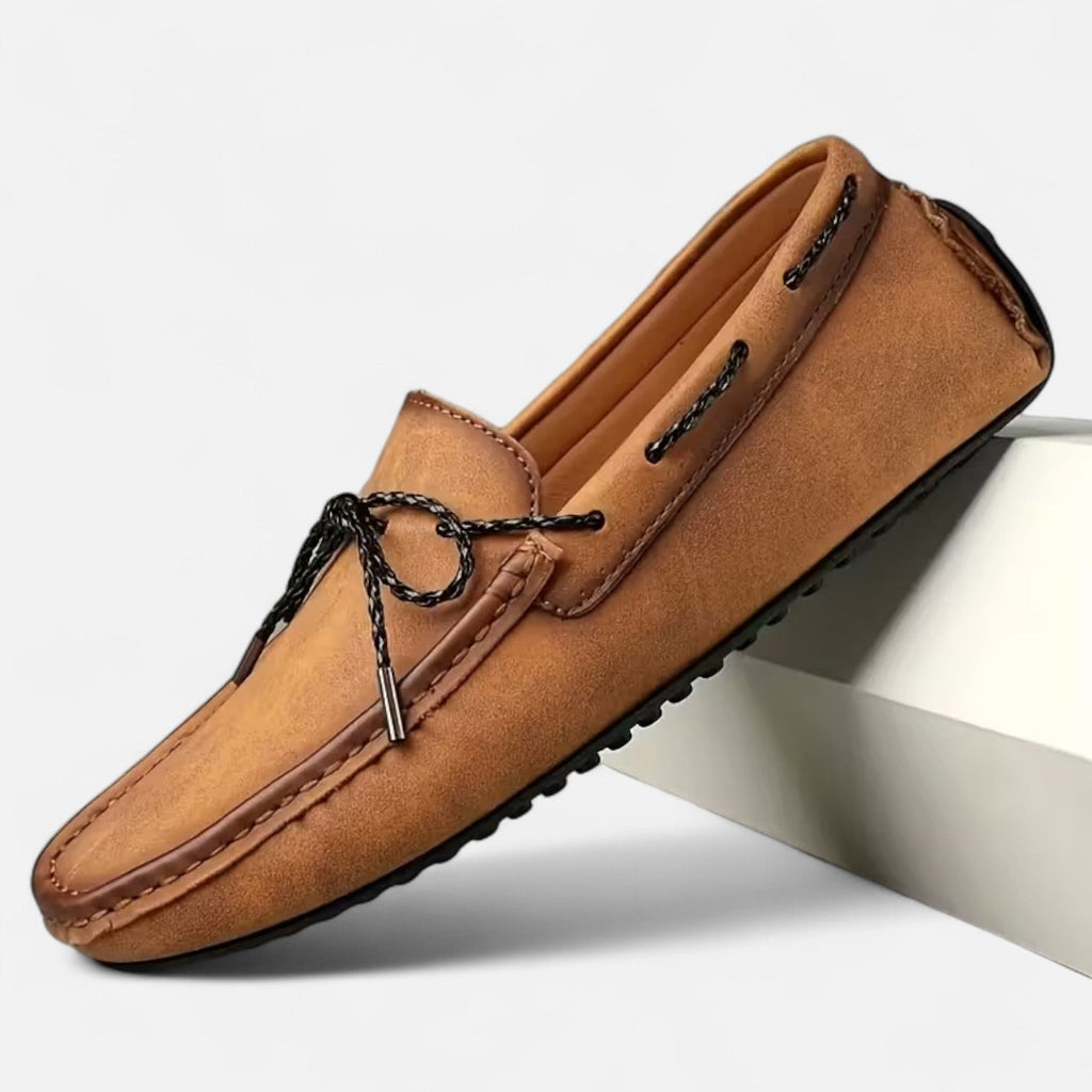Modero | Mocassins homme à détail nœud