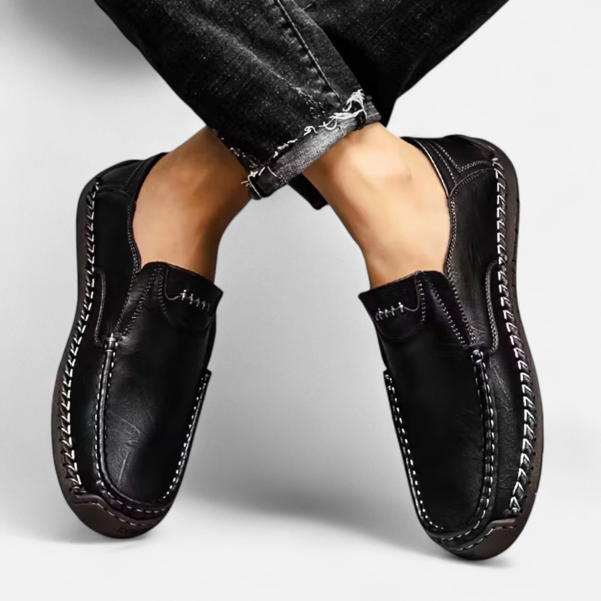 Modero | Chaussures homme à enfiler, semelle légère